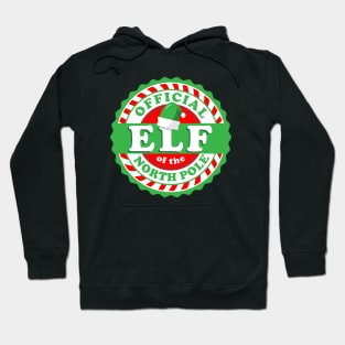 Official Elf of the North Pole Seal Hoodie
